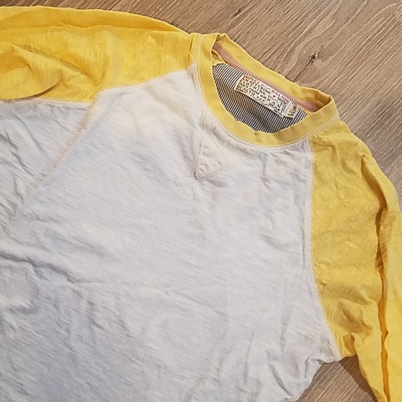 Shipley Yellow and white Raglan - Picture 3 of 3